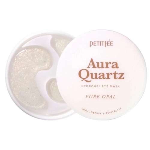 Petitfee Aura Quartz Hydrogel Eye Mask Pure Opal 40ea